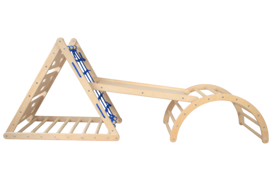 Advanced Climbing triangle + Slide + Big arch // 5-in-1 SET